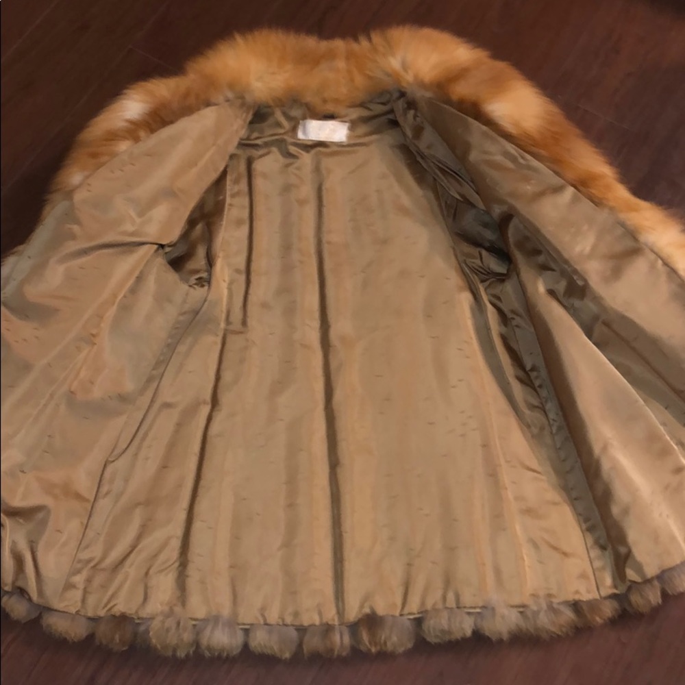 Vintage fox fur coat - Picture 3 of 4